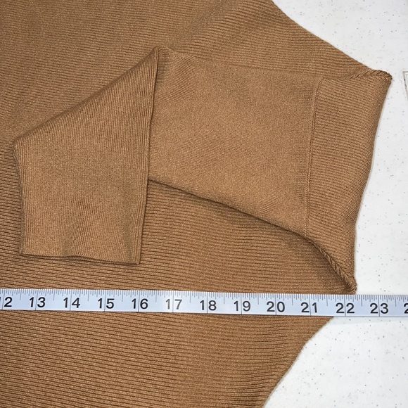 BANANA REPUBLIC TALL LG. TAUPE SWEATER DRESS - Picture 8 of 12